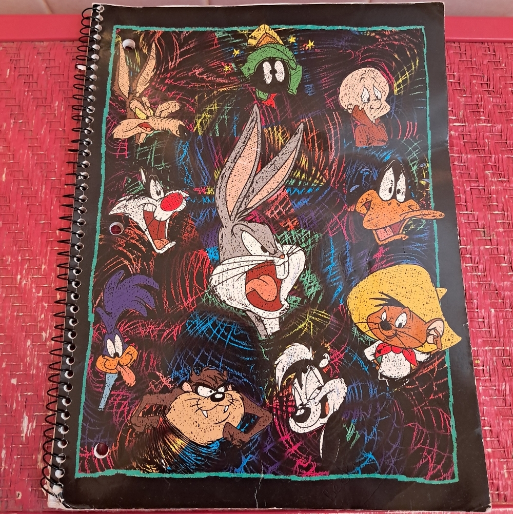 Vintage Looney Tunes Spiral Notebook
